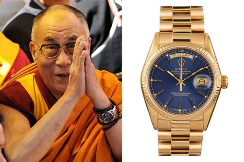 dalai lama con rolex|dalai lama watch history.